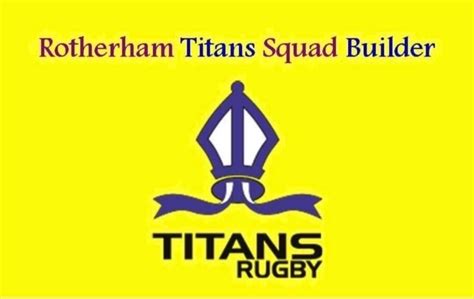 titans rugby|rotherham titans website.